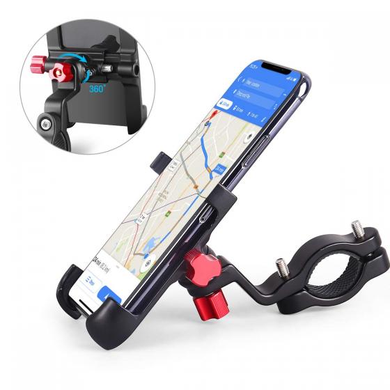 Metal bike phone mount