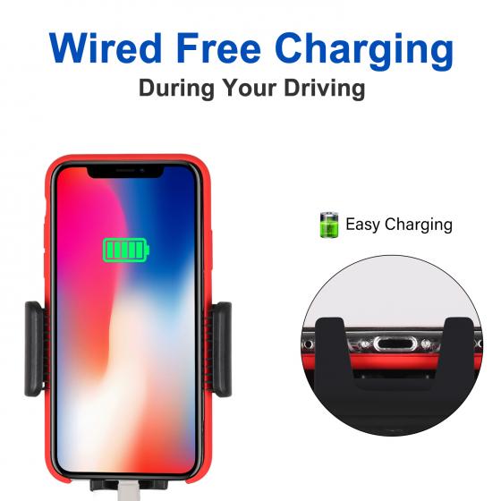 CD Slot Phone Mount Universal Bicycle Stem Cell Phone Holder,Nylon Motorcycle Handlebar Mount Stable Cradle with 360° Rotation for iPhone Android GPS Other Devices from 4.7
