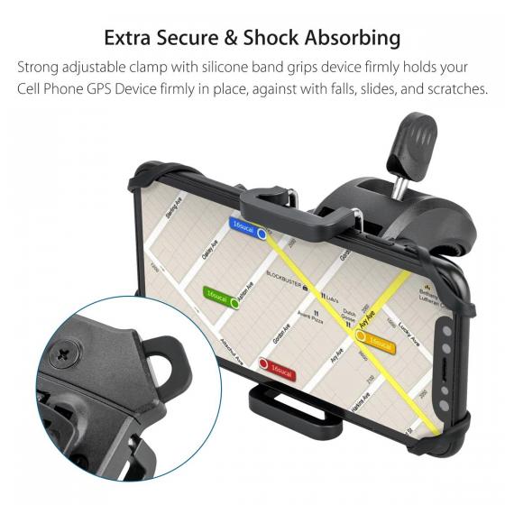 Bike Phone Mount 360 Rotation