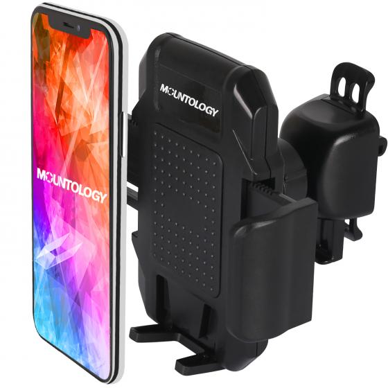 Car Phone Mount, Universal Car Holder with Backward Hook Cell Phone Holder for Car 360° Rotation Car Mount Adjustable Car Vent Mount Compatible with 3.5